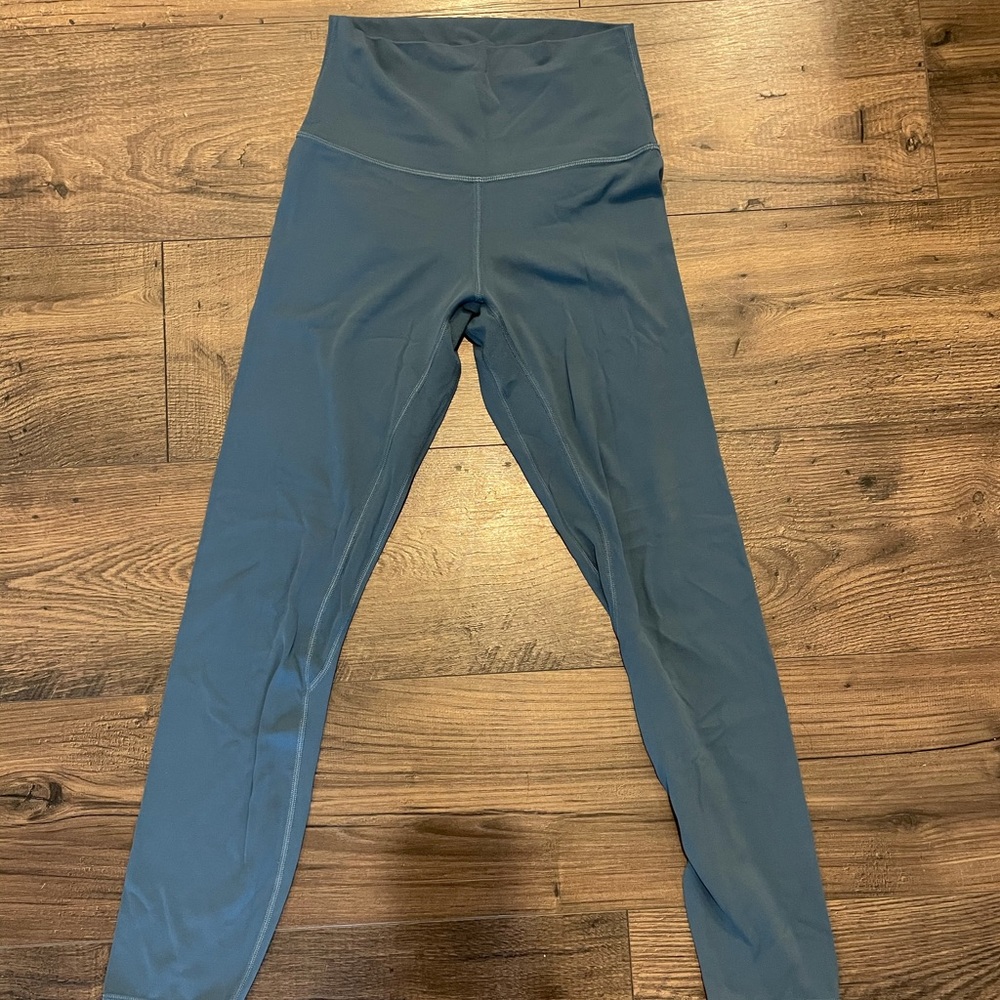 Lululemon Align Pant 25” petrol blue size 4